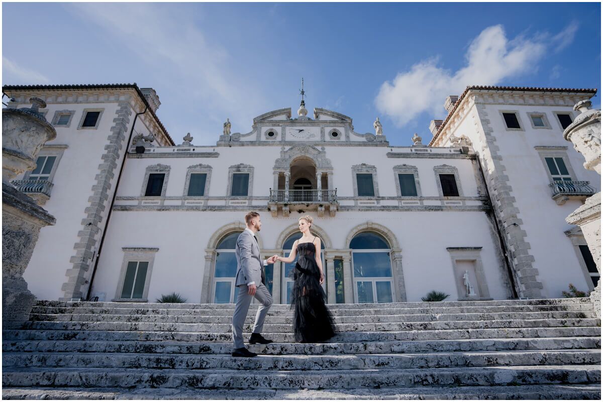 Vizcaya engagement shoot