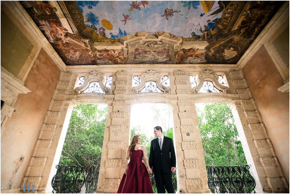 Vizcaya Museum Engagement Photos
